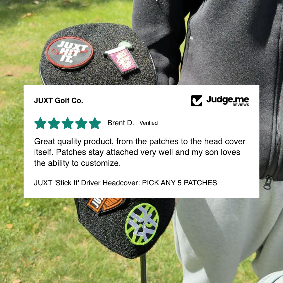 5-star review by Brent D. — JUXT 'Stick It' Driver Headcover