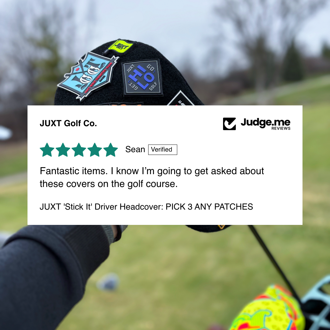 5-star review by Sean — JUXT 'Stick It' Driver Headcover